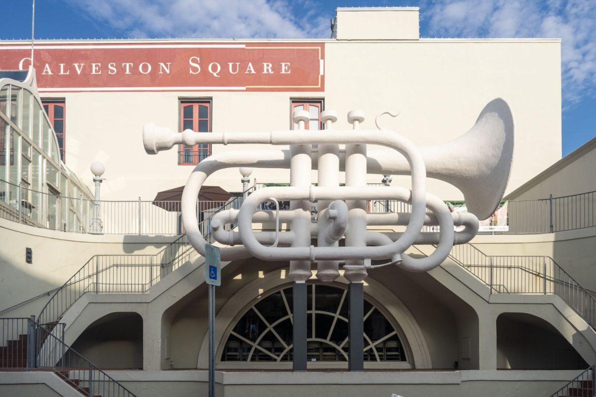 The Strand Historic District in Galveston TX